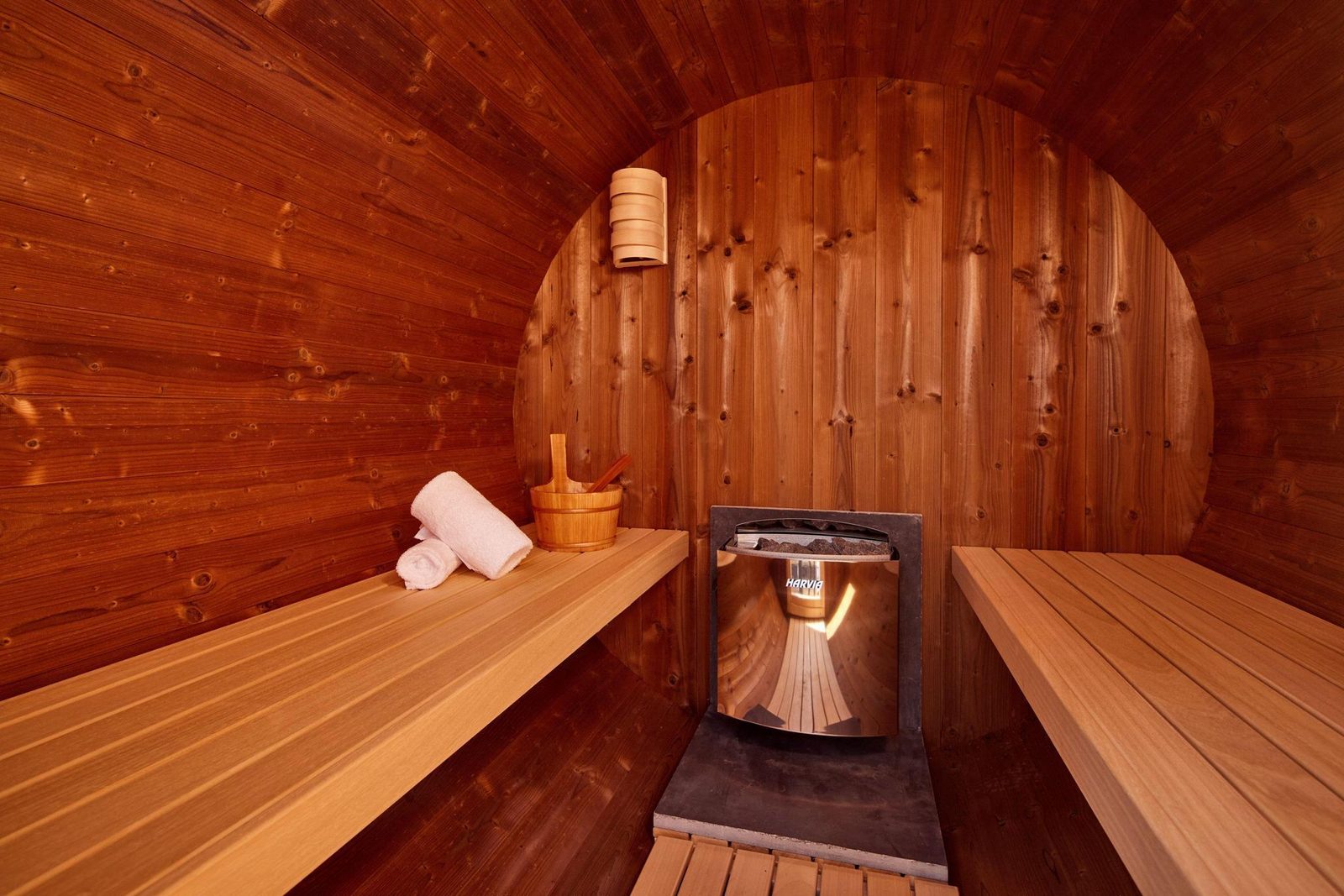 Wellness lodge in Overijssel op een leuk park