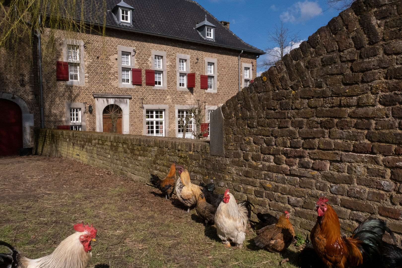 Groepsaccommodatie (12 pers) in oud landhuis