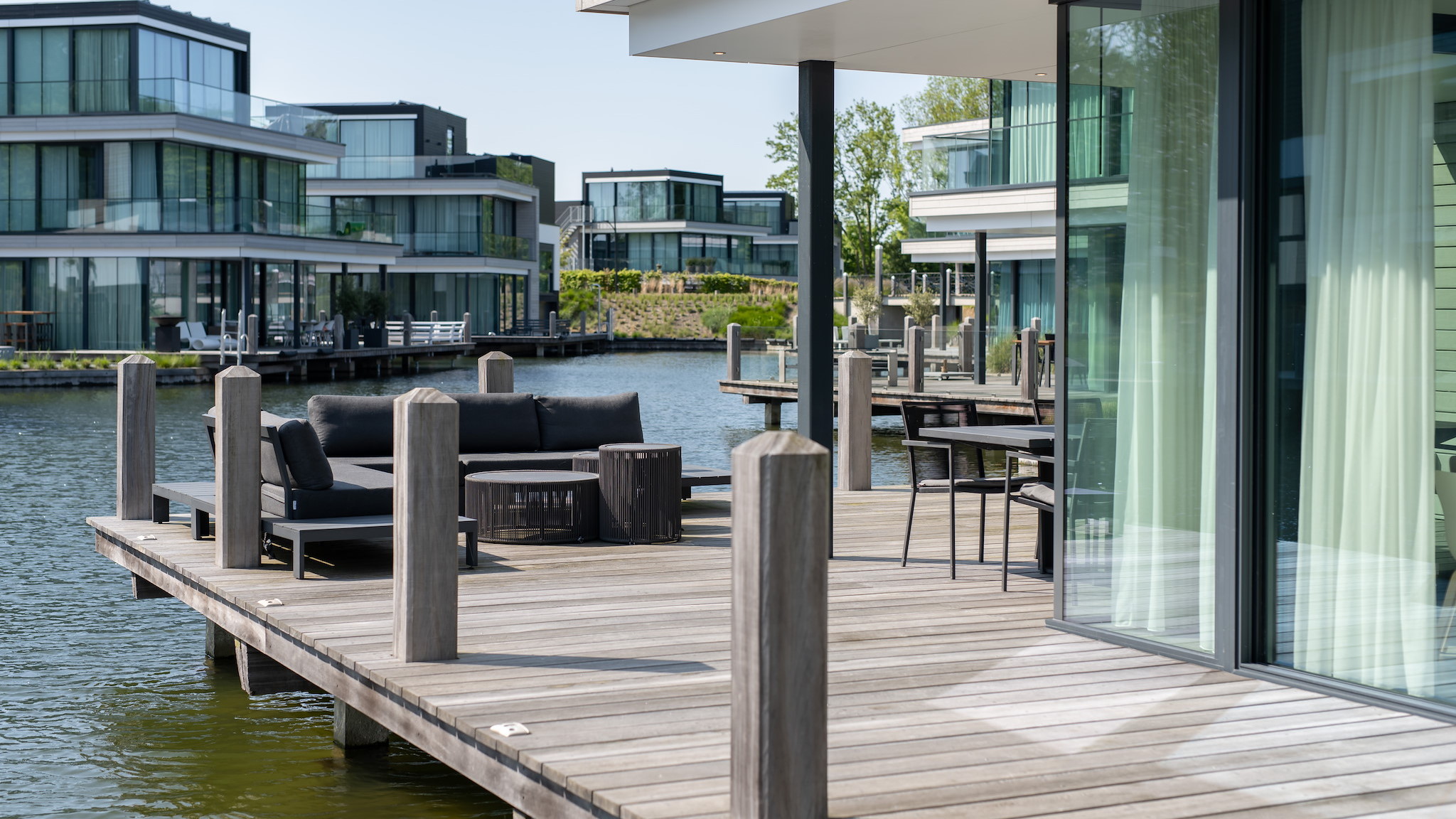 Villa aan het water in Zeeland