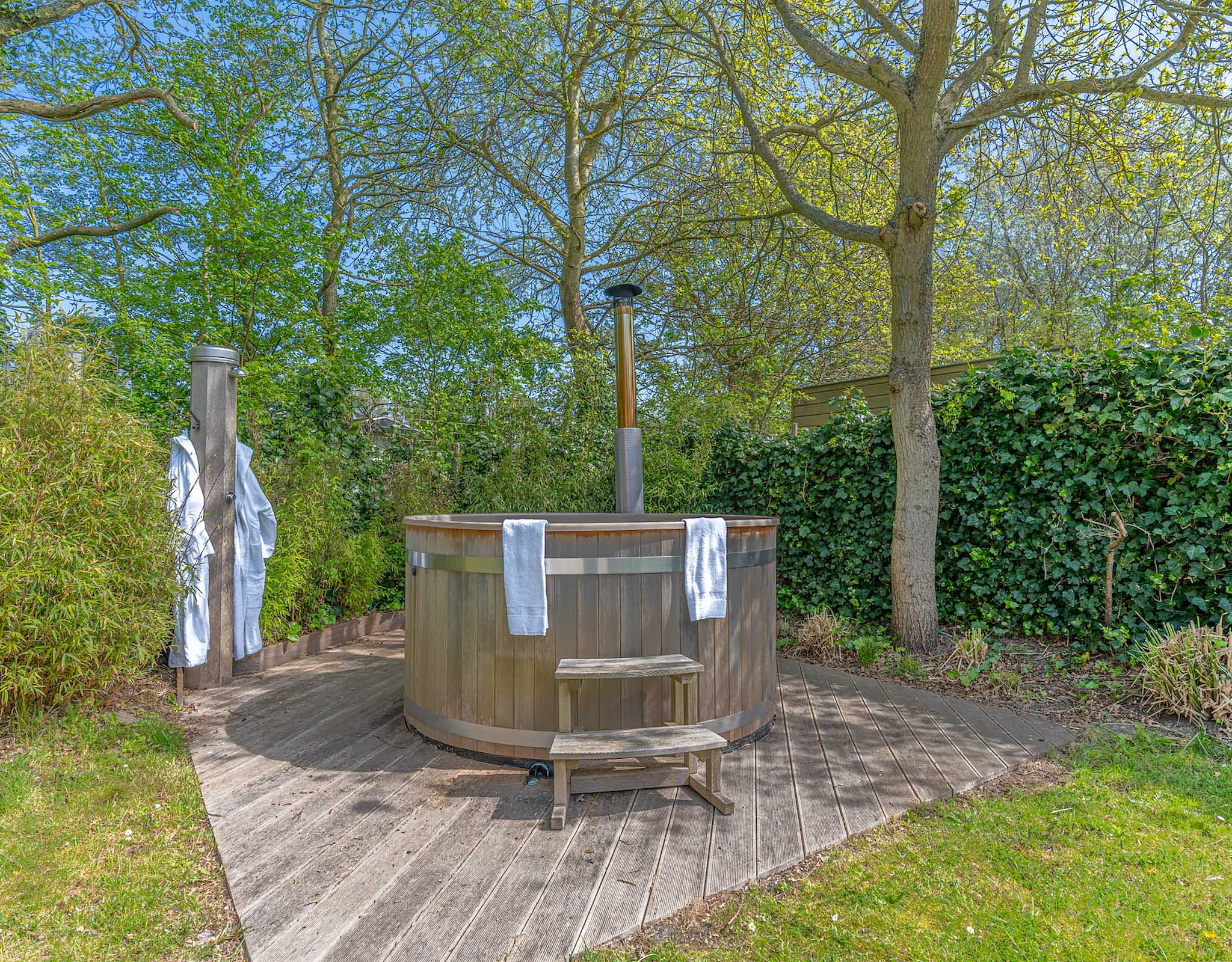 Huis op Texel met hottub en buitendouche