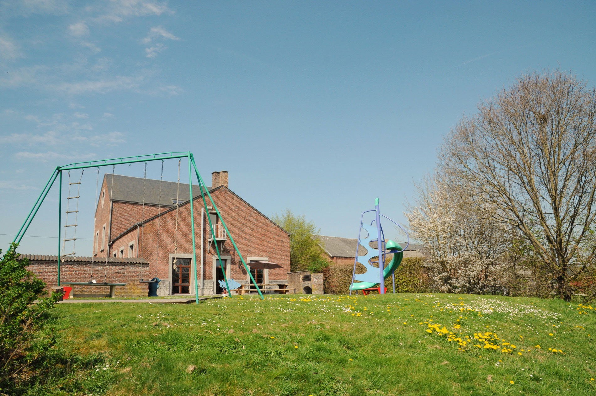 Groepsaccommodatie (30p) in een oude school