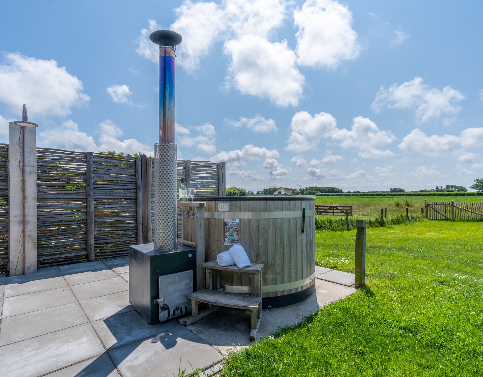 Wellnessvilla Texel met eigen hottub en sauna