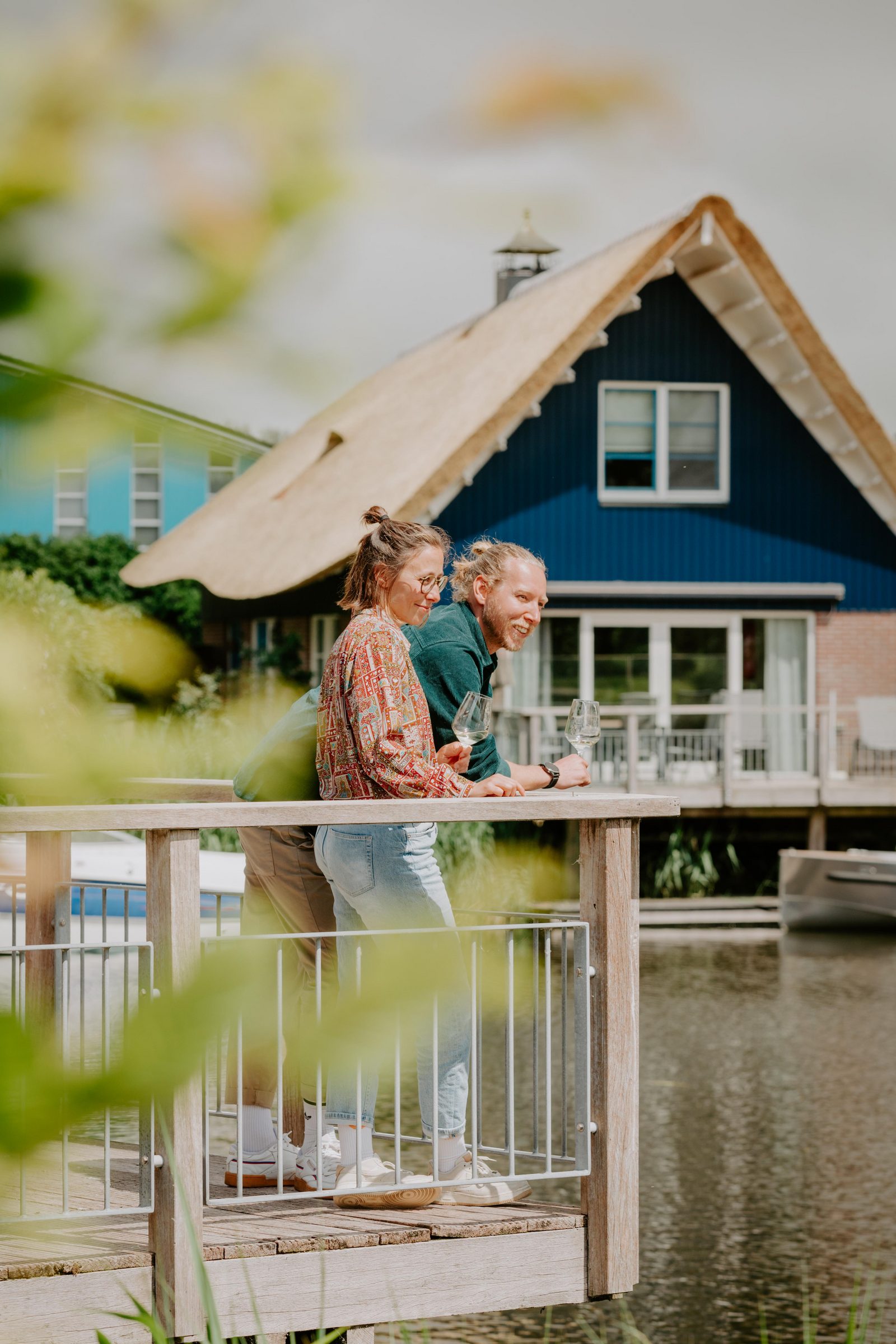 Luxe cottage (6p) aan het water
