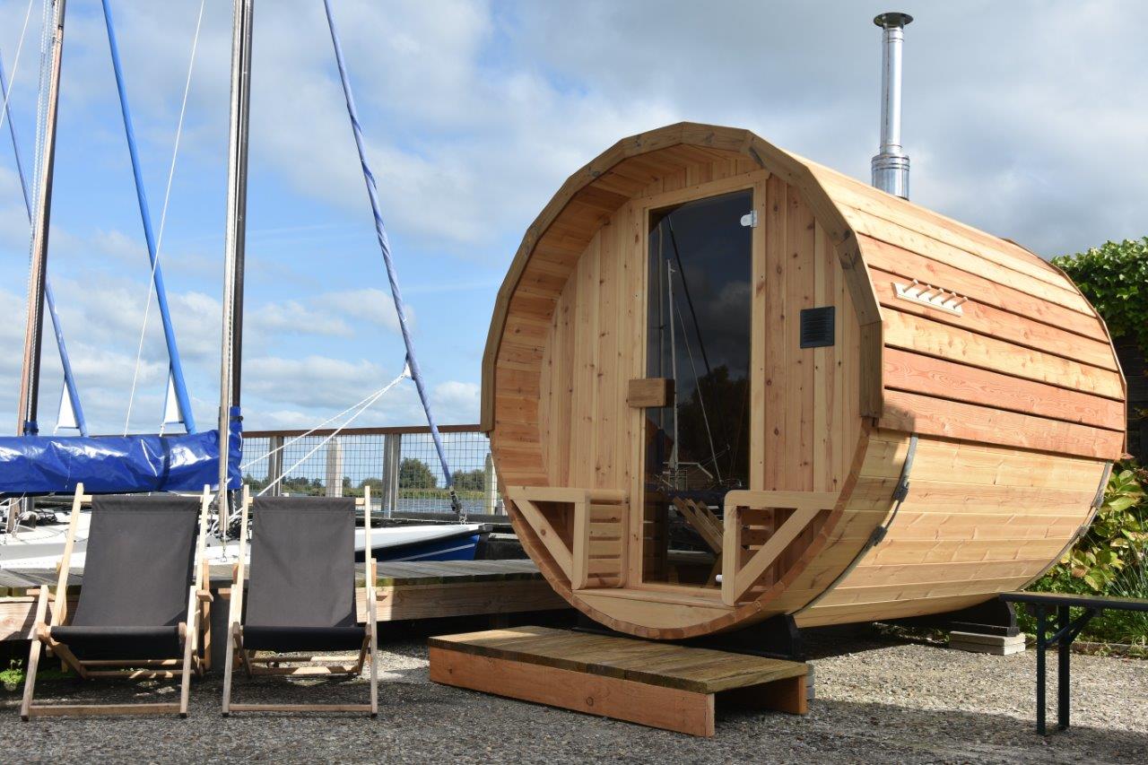 Groepsaccommodatie aan water met hottub