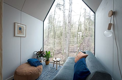 Einzigartige Hütte zwischen den Bäumen in den Ardennen - 5