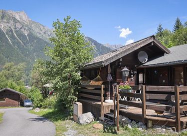 Tweepersoons chalet met uitzicht op bergen - 10