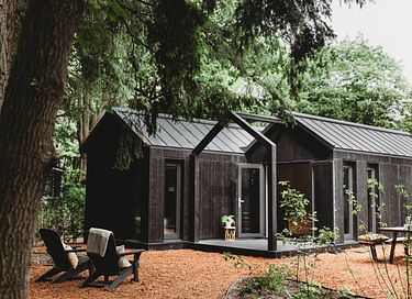 Une tiny house attrayante avec de l'intimité