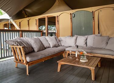 Der Knig der Glampingzelte! in Uden