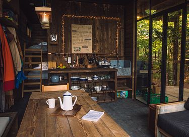 Luxe boomhut met dakterras en wellness - 8