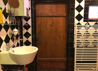 Kunstzinnige blokhut met vintage charme - 14