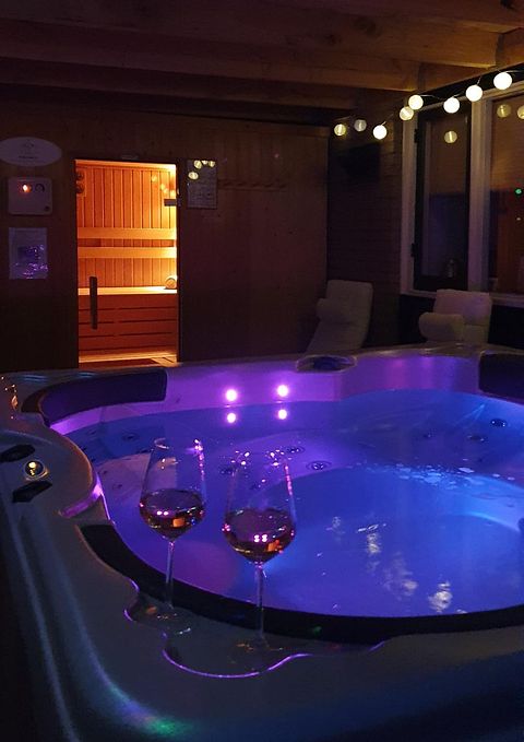 Bungalow wellness con jacuzzi y 2 saunas - 2