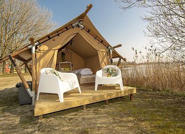 Safari tent for 2 persons at the waterfront - 14