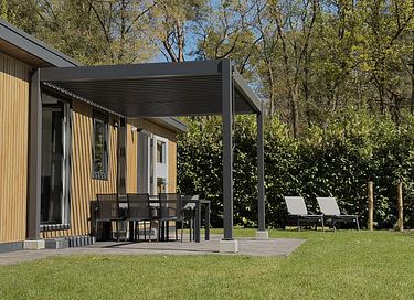 Boslodge op leuke camping in Overijssel - 3