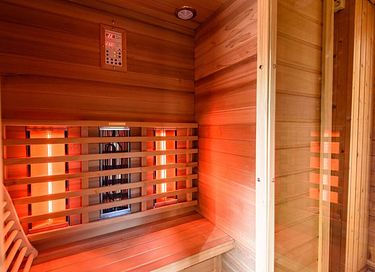 Cabane en rondins robuste avec sauna dans la forêt - 26