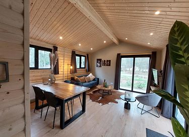 Ferienhaus aus Holz mit privatem Whirlpool - 6