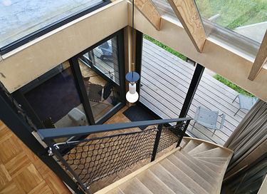 Unieke cabin met skylight en privé hottub - 13