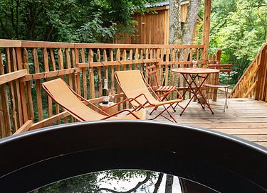 Treehouse (2p) in the Ardennes with wellness - 5