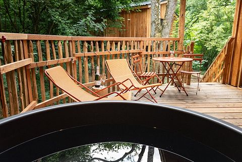 Treehouse (2p) in the Ardennes with wellness - 5