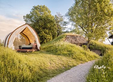 Unique glamping near a historical fort