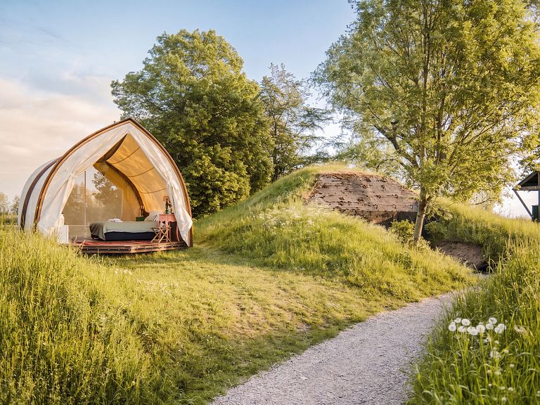Unik glamping ved et historisk fort - 1