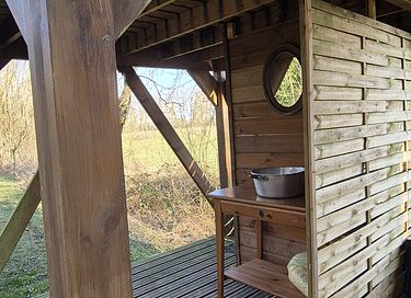 Außergewöhnliches Baumhaus direkt am Wasser - 21