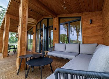 Houten vakantiehuis met meerzicht - 5