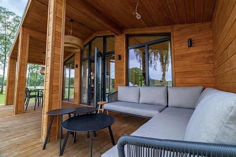 Houten vakantiehuis met meerzicht - 5