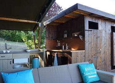 Tente safari de luxe avec vue imprenable - 11