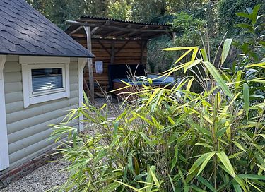Luxury forest cabin with private jacuzzi - 4