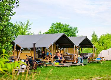 Safaritent (5p) op geweldige camping - 7