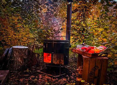 Casetta nel bosco con giardino wellness privato - 35