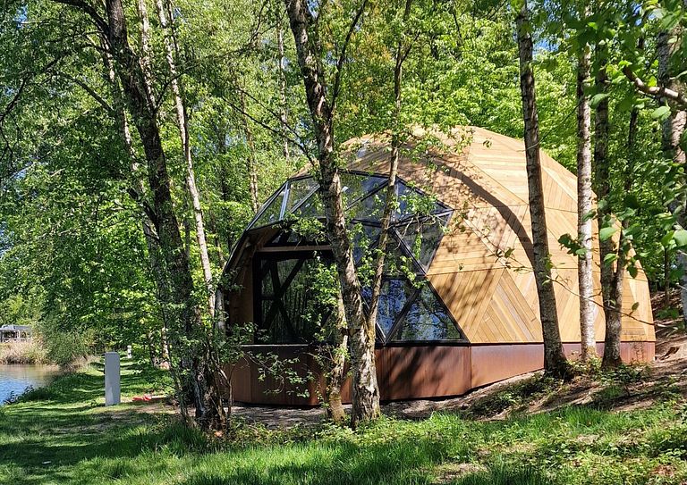 Luxe dome met Noors bad in de Ardennen - 1
