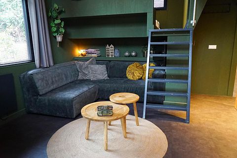 Knus tiny house (4p) op park in de bossen - 3
