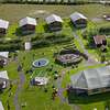 Glamping op een boerderij in Friesland