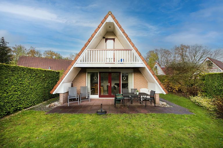 Gemütliches A-Frame-Häuschen in Drenthe mit Garten  - 1