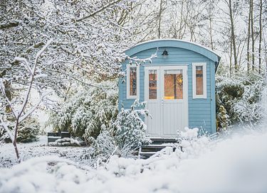 Einzigartiger Schäferwagen in schönem Garten - 21