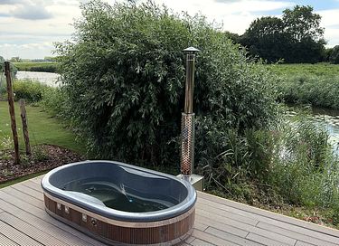 Romantische glamping lodge met privé hottub - 4