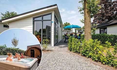 Heerlijk wellness vakantiehuis voor 5 pers.  - 2