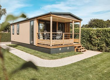 Tiny lodge voor 4 personen in de natuur