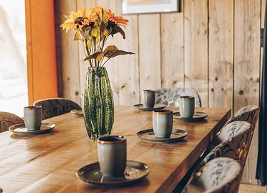 Glamping-hytte med privat spabad - 8