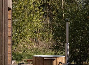 Lodge met eigen hottub in Flevoland - 2