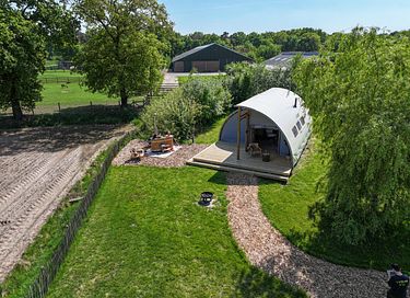 Tente de glamping de luxe (2p) avec bain à remous - 12