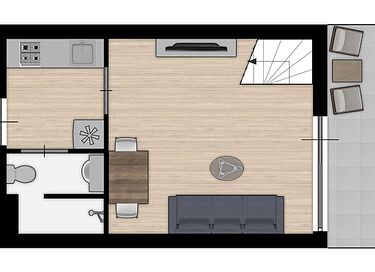 Knus appartement voor 2 personen met uitzicht - 7