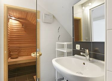 Luxe vakantiehuis (12p) met privé sauna  - 12