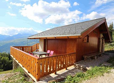 Chalet met prachtig uitzicht op de Alpen - 5
