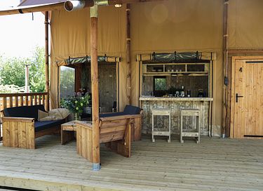 Spacious glamping tent (2p) with hot tub - 4