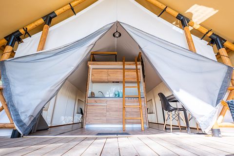 Tente glamping de luxe avec air conditionné - 4