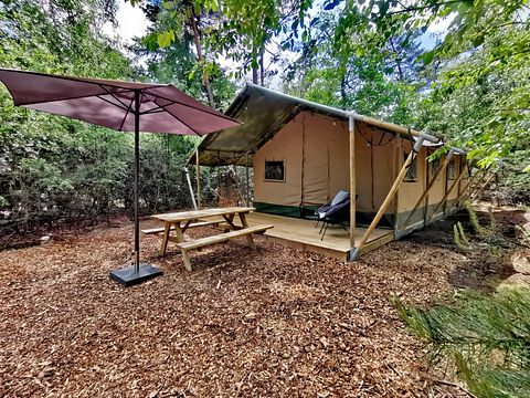 Luxuriöses Familien-Glamping-Zelt 5 Personen - 4