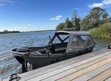 Zelfvoorzienend huisje met sloep - 2
