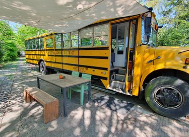 Overnight in an American School Bus - 1